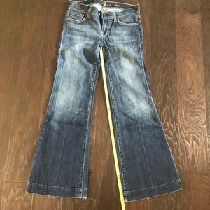 7 for All Mankind boot cut jeans
